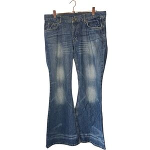 H&M Blue Flare & Wide Leg Jeans